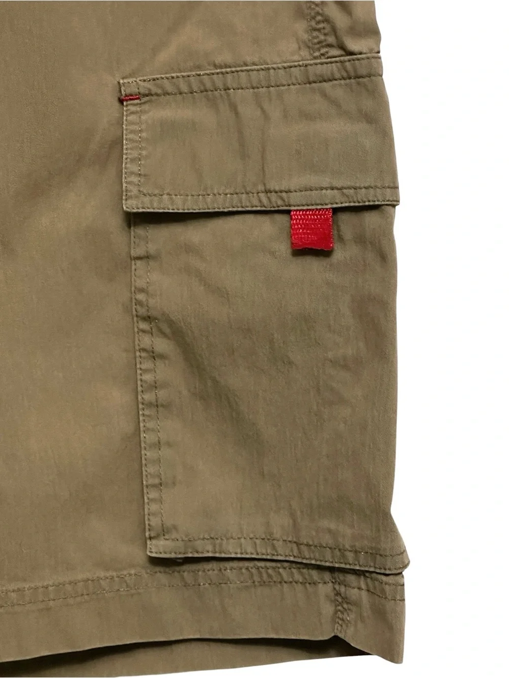 Guess Jeans Men's Vintage Y2K‎ Khaki Cargo Shorts Military Relaxed Utility Sz 34
